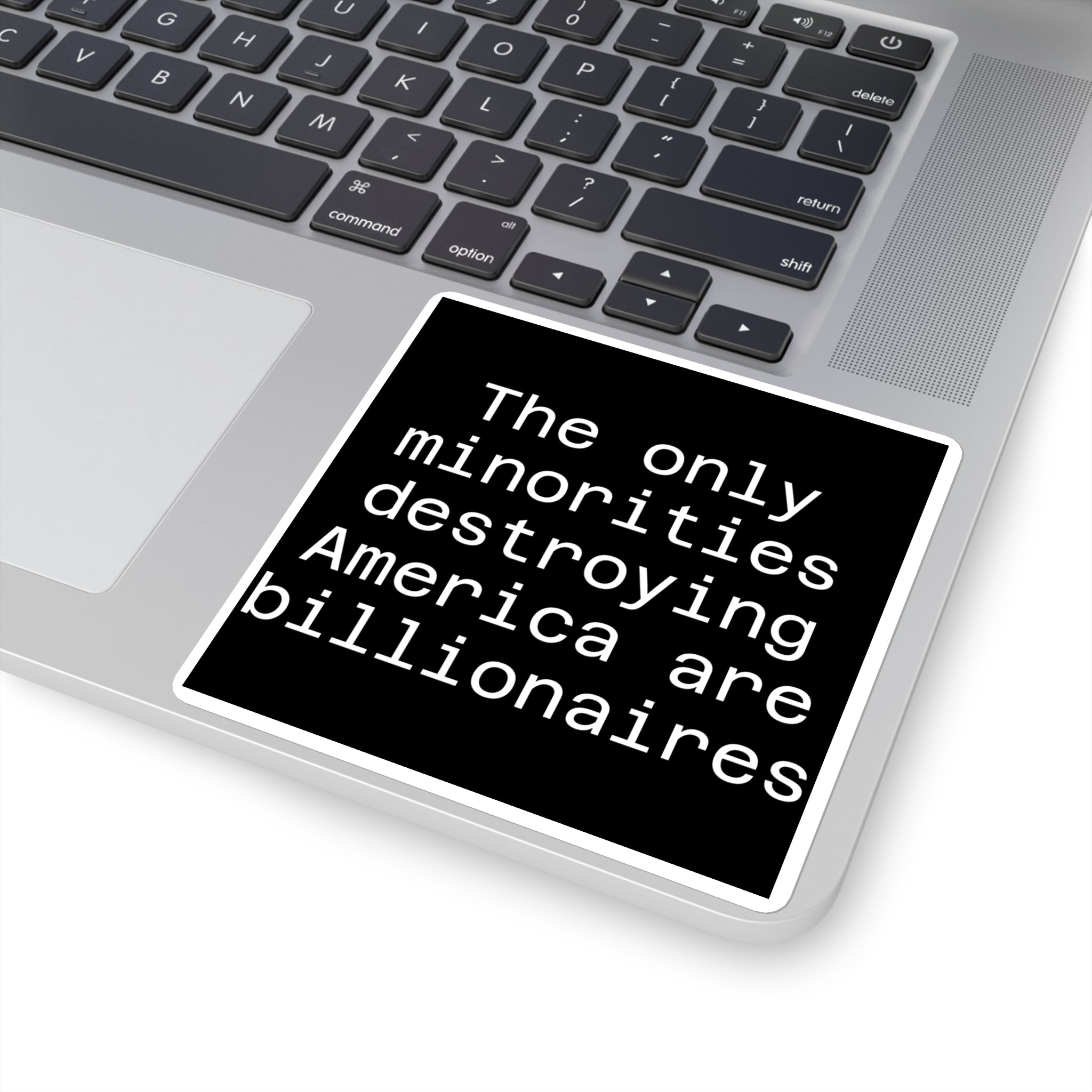 The only minorities destroying America are billionaires - Black