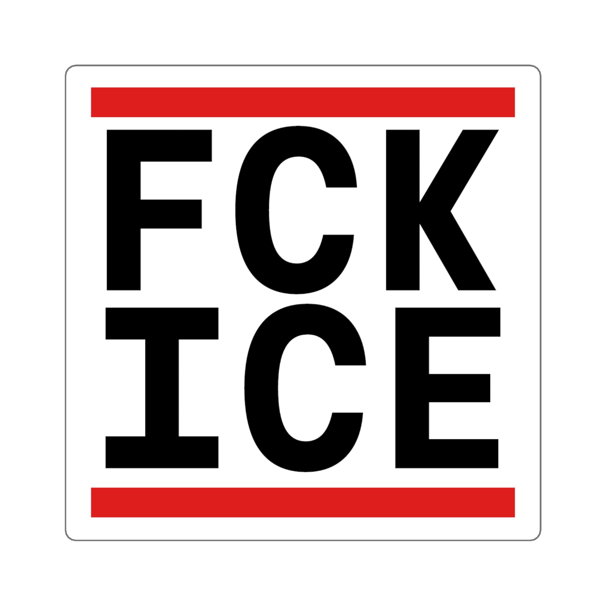 FCK ICE - White