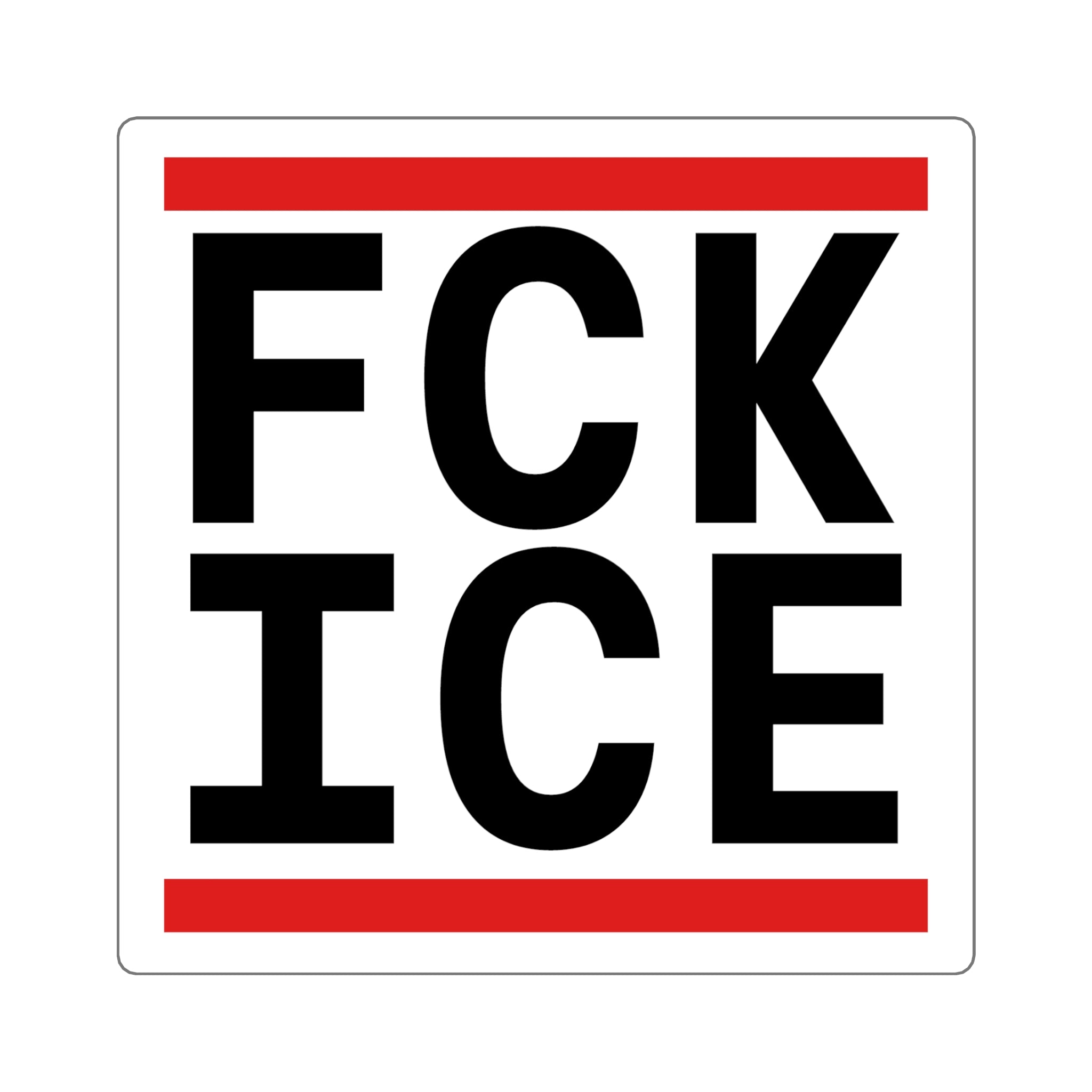 FCK ICE - White