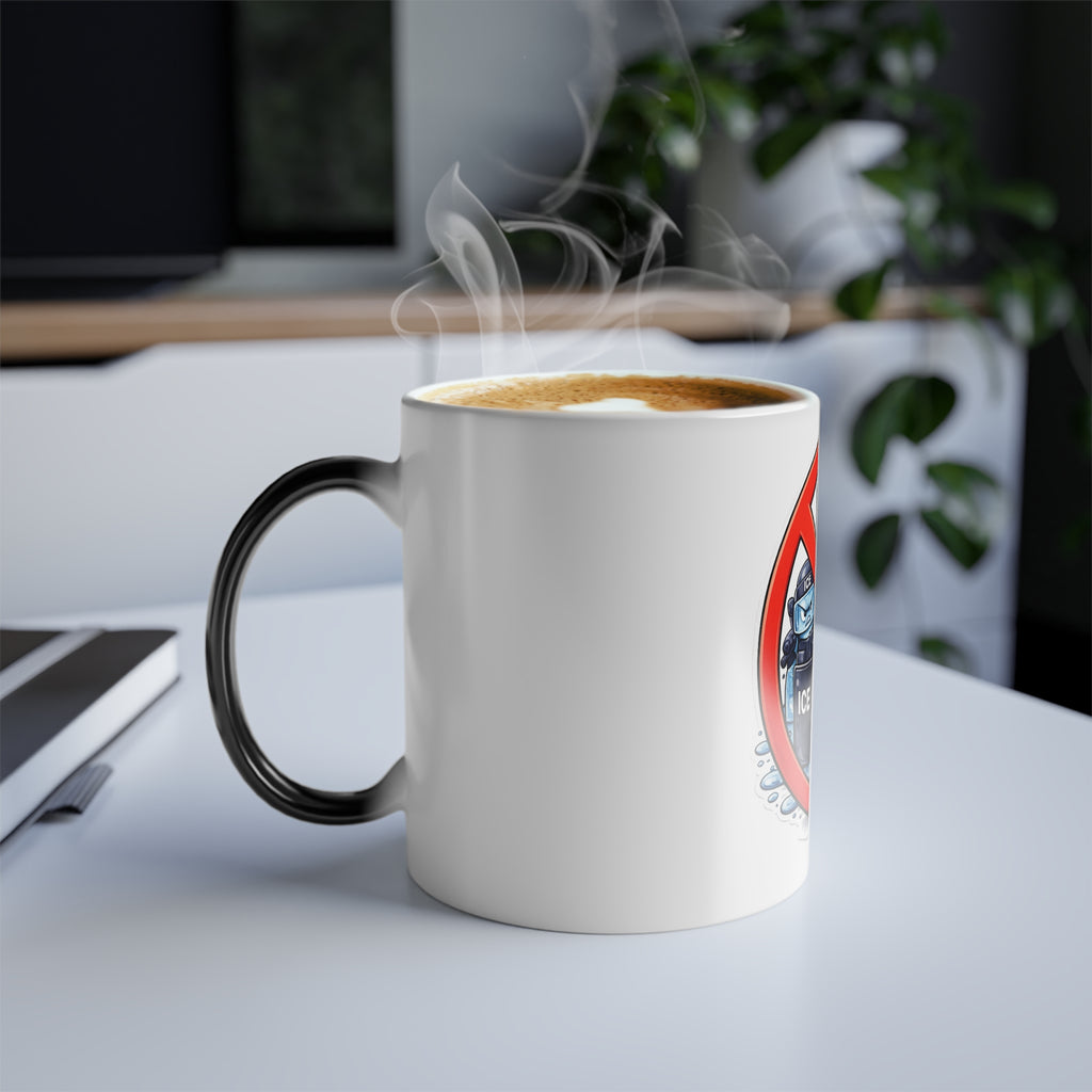 Stay Warm, Skip the ICE – Color Morphing Mug, 11oz