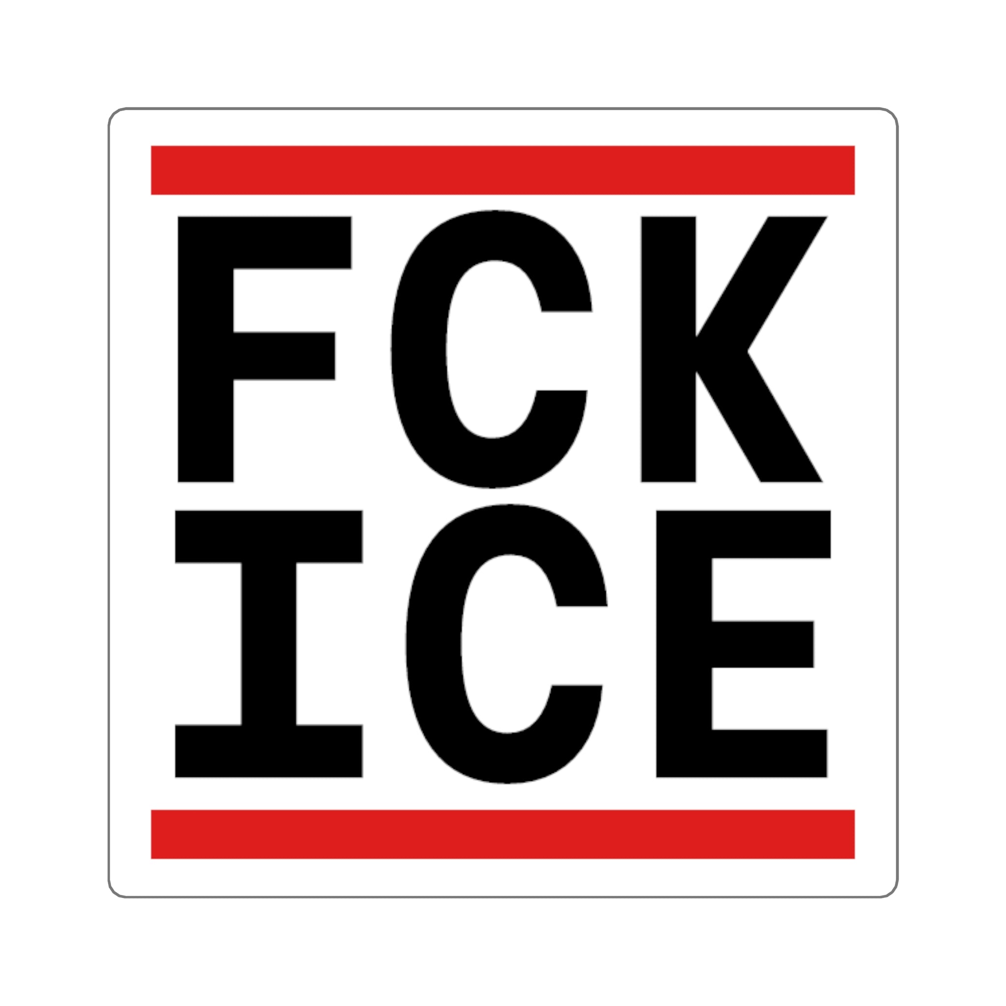 FCK ICE - White
